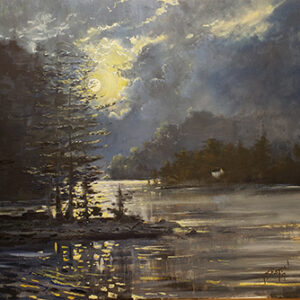Moonlit Lake